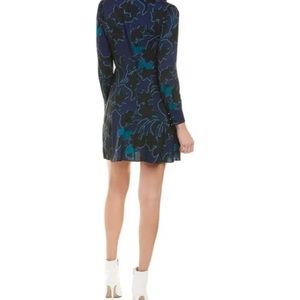 PARKER Bodery Floral Blue Dress